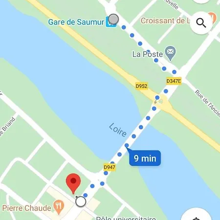 Appartement 1-6 Pers Situe Entre Les Ponts Saumur Exterior foto